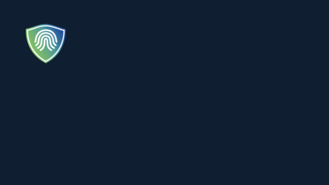 Shield only Deep Navy LogicalNet video-call background
