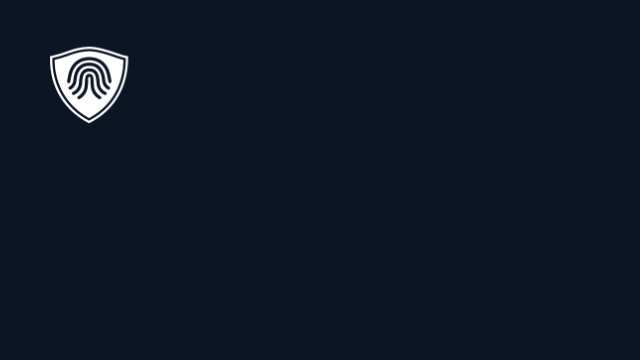 Shield only Midnight (mono) LogicalNet video-call background