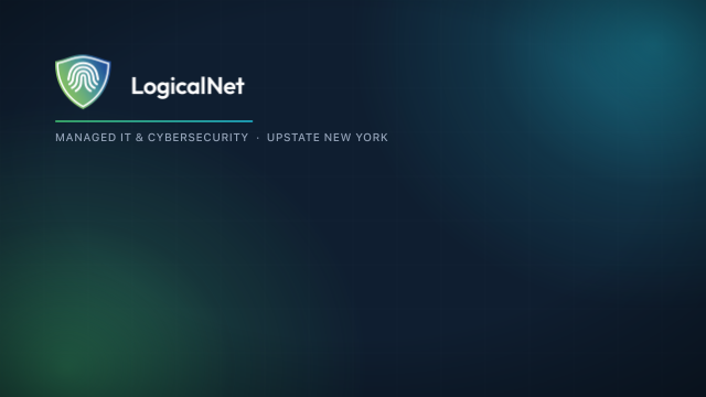 Signature glow Dual bloom LogicalNet video-call background