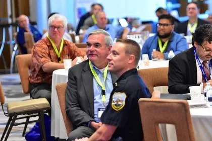 Schenectady Mayor Gary McCarthy attending Tech Valley Cybersecurity Symposium