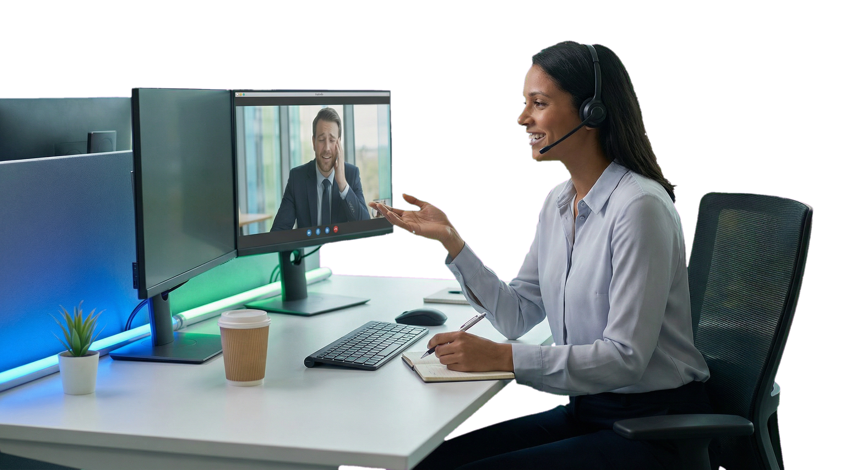 Responsive help desk support