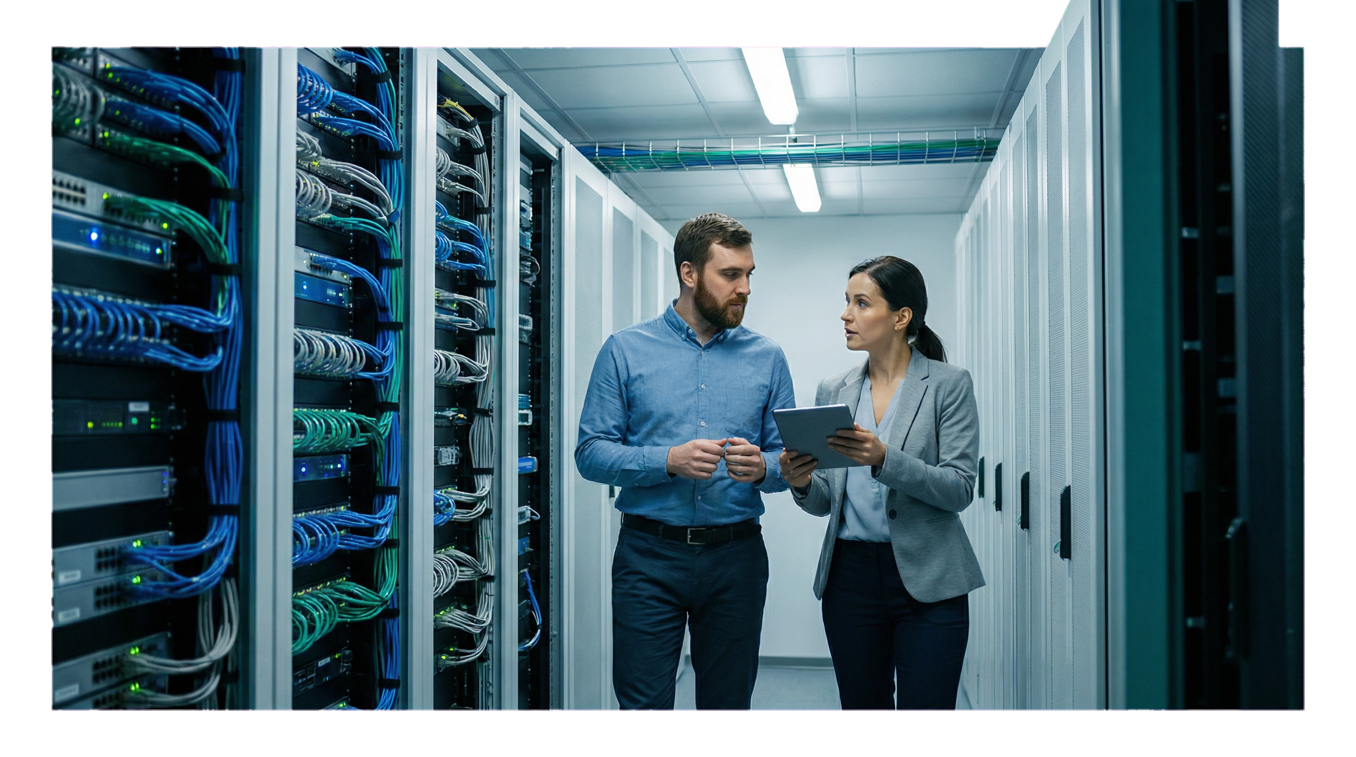 Server room confidence