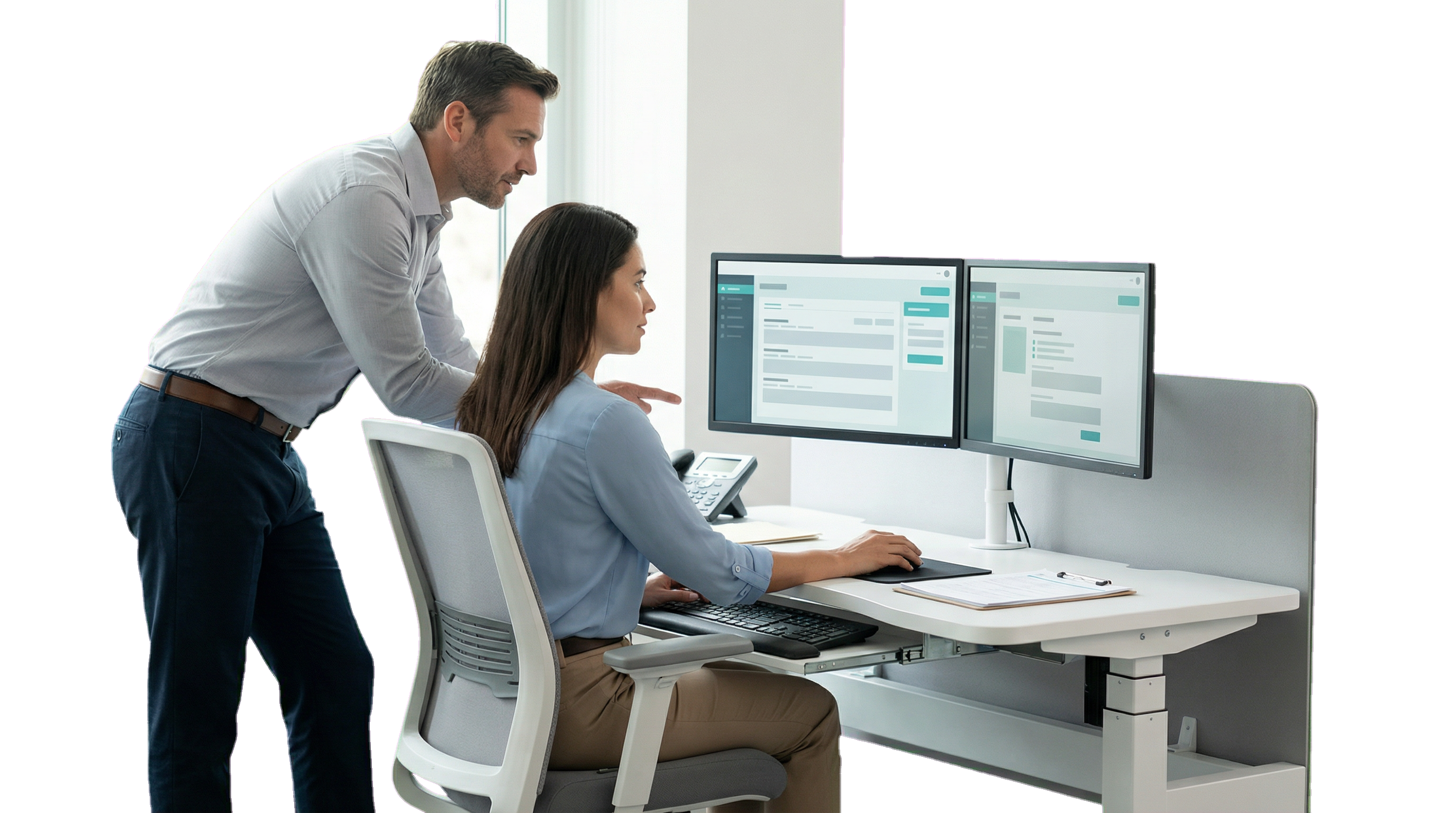 Healthcare office technology support