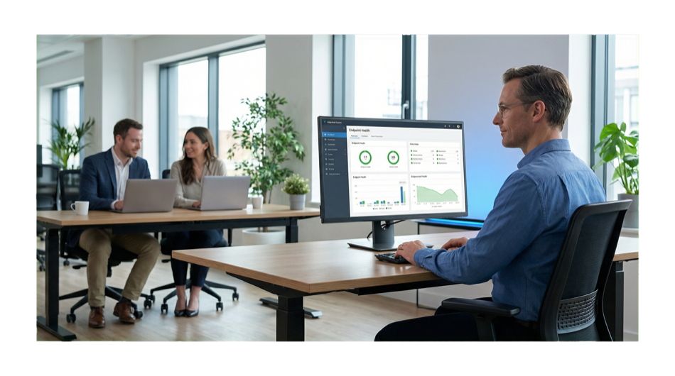Managed endpoint protection in action
