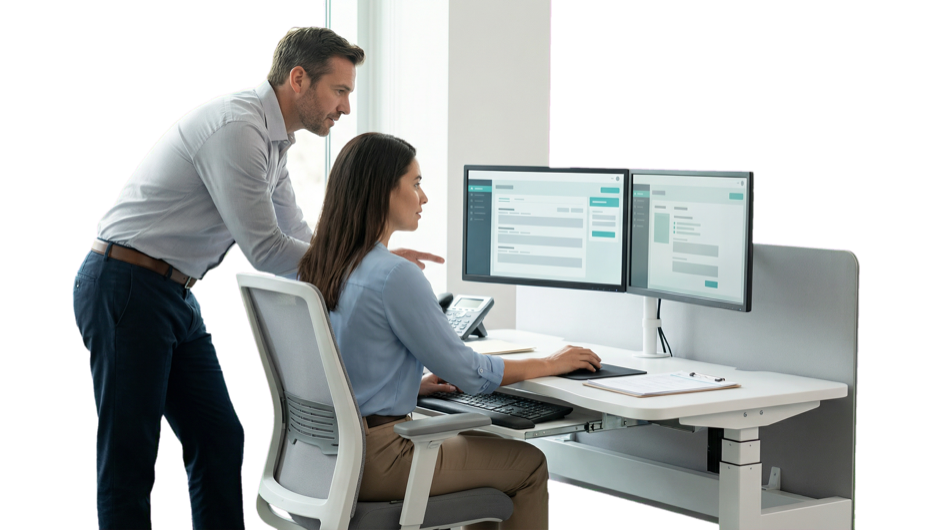 Technology support for a healthcare practice